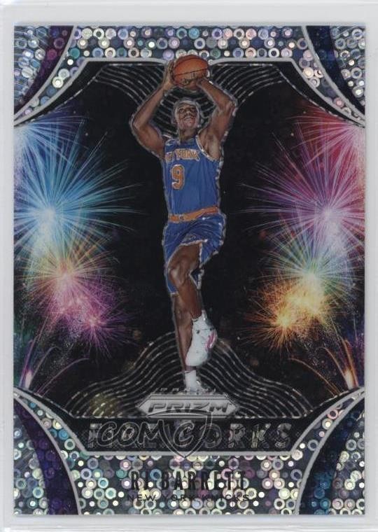 2019-20 Panini Prizm Fireworks Fast Break Prizm RJ Barrett #27 Rookie RC uk2