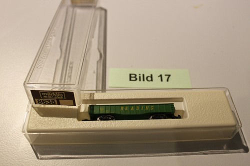 Märklin mini club, Spur Z, Art. 8638, US-Güterwagen Gondola der READING | Zustand: Neu