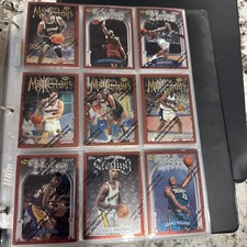1994 95 Topps Finest Basketball Series 2 incomplete set w peel massive no Jordan