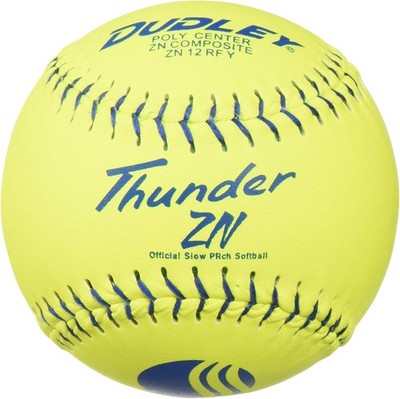 DUDLEY | Slowpitch 12, USSSA - Thunder ZN - 12 Yellow Composite Cover 