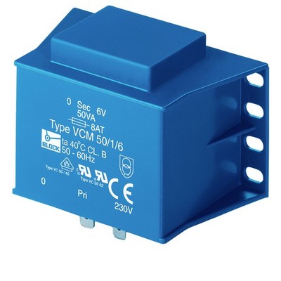 BLOCK VCM 50/2/12 Printtransformator 1 x 230 V 2 x 12 V/AC 50 VA 2.08 A