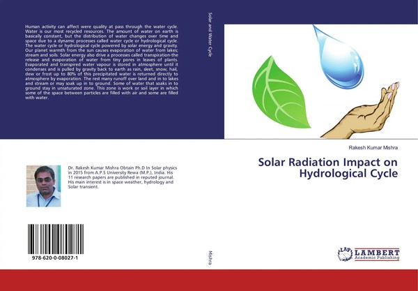Rakesh Kumar Mishra | Solar Radiation Impact On Hydrological Cycle | Taschenbuch-image