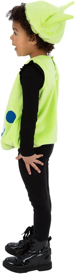 Disfraz de Alienígena Smiffys Niño Pequeño, Tabardo Alien Verde con Sombrero a Juego, Diversión y Com Foto 2 de 4