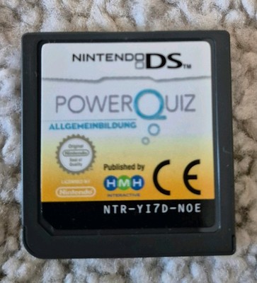 Power Quiz Allgemeinbildung für Nintendo DS Used Only Game Without Box