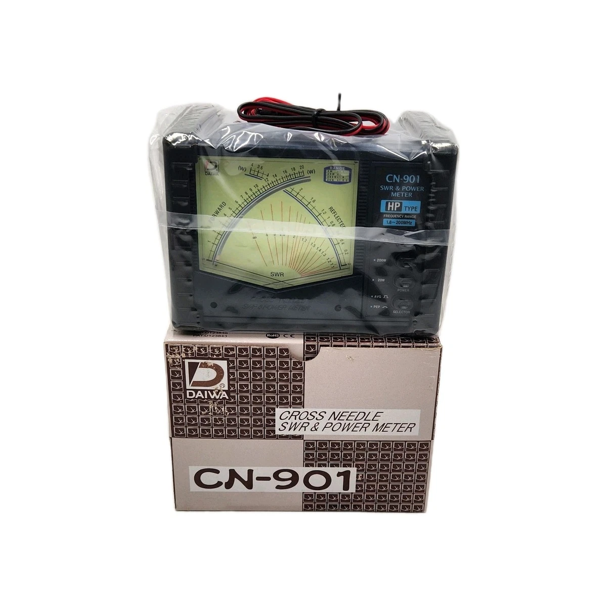 DAIWA ダイワ CN-801クロスニードルSWR&POWERメーター(中古) DAIWA ダイワ CN-801クロスニードルSWR&POWERメーター(中古