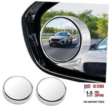 2Pc Blind Spot Car Mirror Convex Rearview Accessories for Improved Traffic