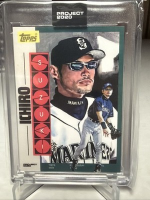 Topps PROJECT 2020 Card 183 - 2001 Ichiro by Jacob Rochester - Print Run: 3652