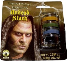 Undead Stack Makeup Zombie Ghost Ghoul Face Paint Halloween Costume Accessory