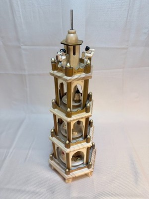christmas pyramid brubaker 4 tier - see photos - no windmill or candle holders