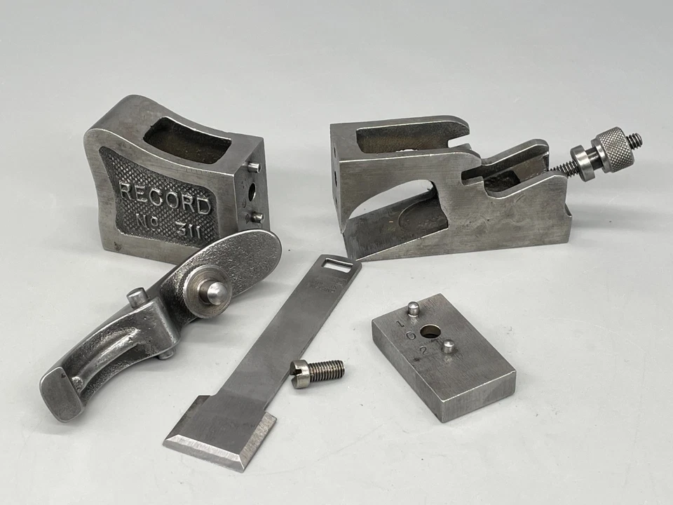 Vintage Record No 311 Shoulder Bullnose Chisel Plane Woodworking Tool Complete - Image 2 of 4