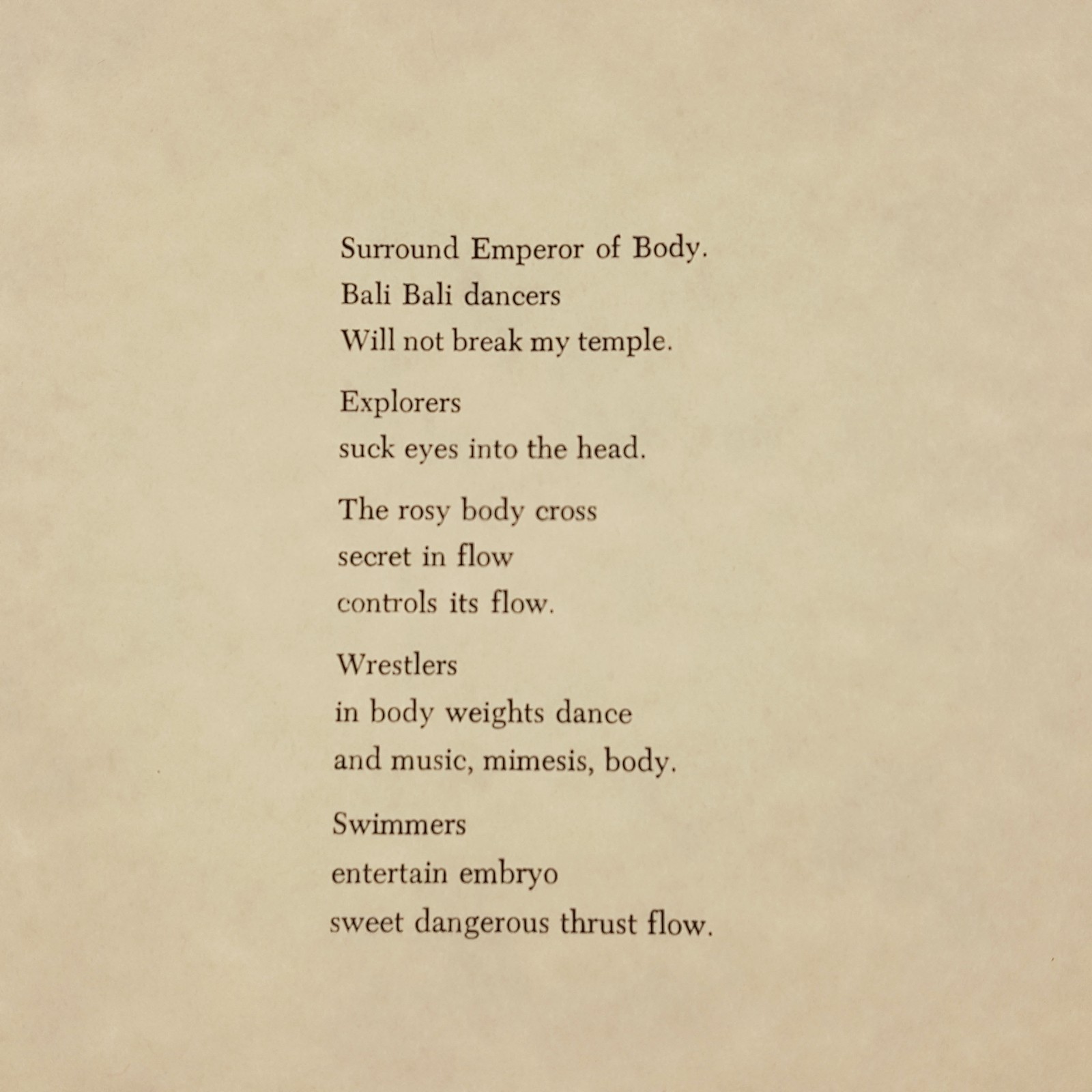 Image 2 of The Doors Movie Production Used Jim Morrison Poem "Emperor" Val Kilmer Prop