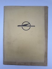 Pressemappe Opel Kapitän mit Hydra-Matic von Dezember 1960 Fotos Prospekt Texte