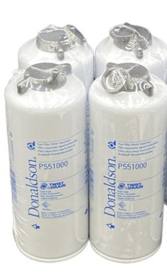 4-PACK P551000 Donaldson Fuel/water Sep. Filter Replace 3329289, FS1000