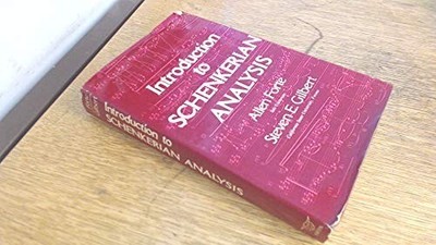Intro to Schenkerian Analysis   For..., Gilbert, Steven