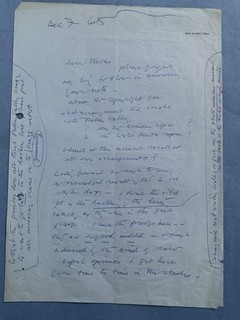 Artist Ben Nicholson Great Autograph Letter Signed