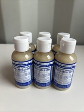 Bundle Lot Of 6 Dr. Bronner s 18-in-1 Pure-Castile Soap Peppermint 2oz