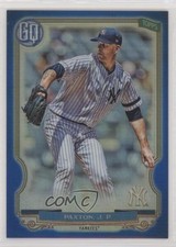 2020 Topps Gypsy Queen Box Topper Chrome Blue Refractor 83/99 James Paxton 4l8