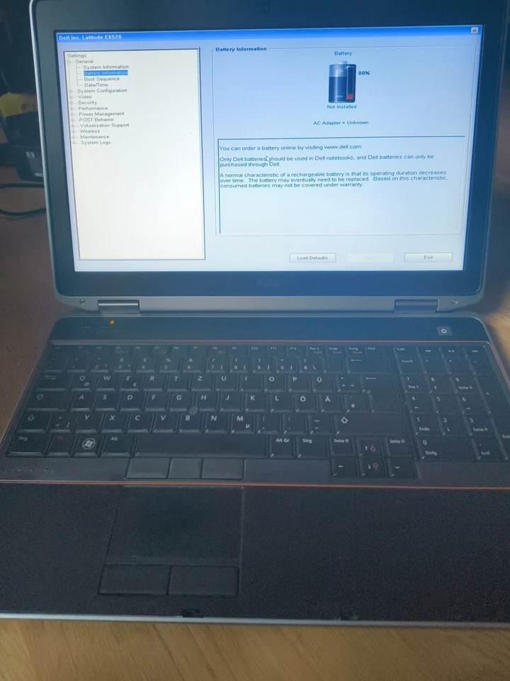 Latitude E6520, I7-2670QM, 8GB, Win 10 Pro, Netzteil - Bild 3 von 4