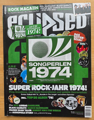 1974 Special Black Sabbath Deep Purple - Eclipsed Magazin #262 07/08 2024 + CD