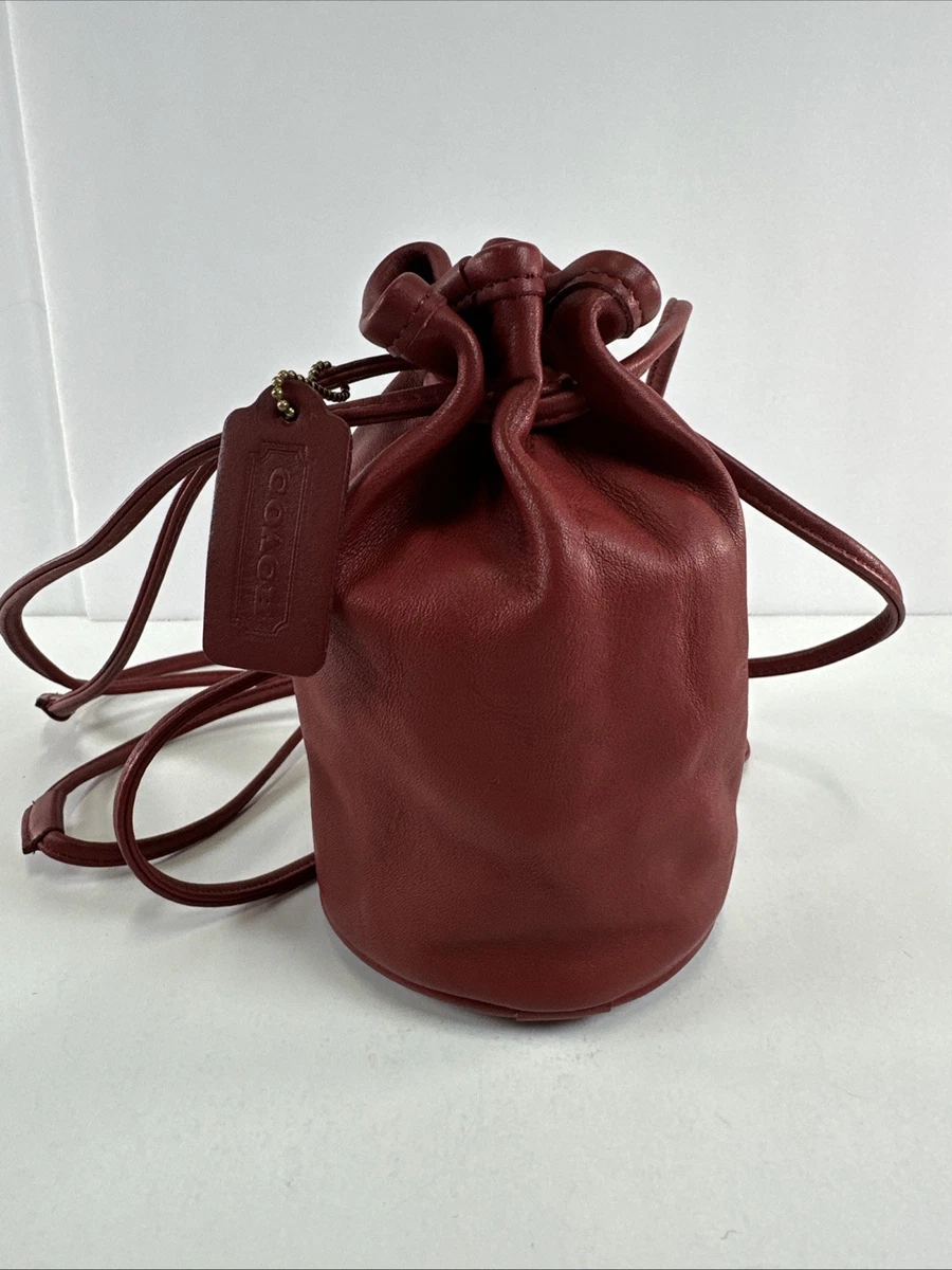 Coach Legacy Leather Exterior Bucket & Drawstring Bag Bags