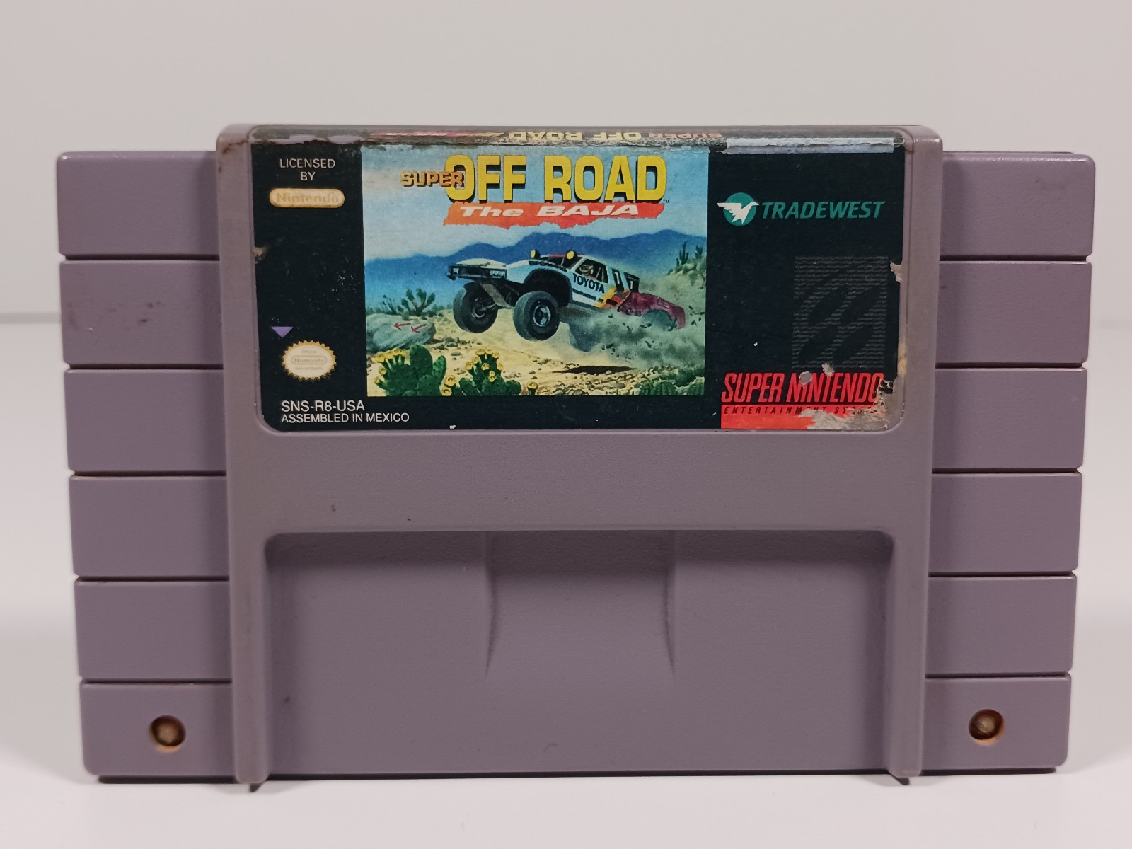 Super Off Road: The Baja (Super Nintendo SNES, 1993) - Cartridge Only, Tested