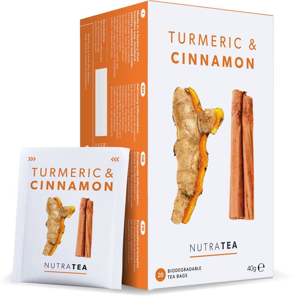 Nutratea Turmeric & Cinnamon 20 Sachets x 4 Pack - Image 3