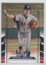 2013 Panini USA Baseball Box Set Preston Morrison #16 0h1