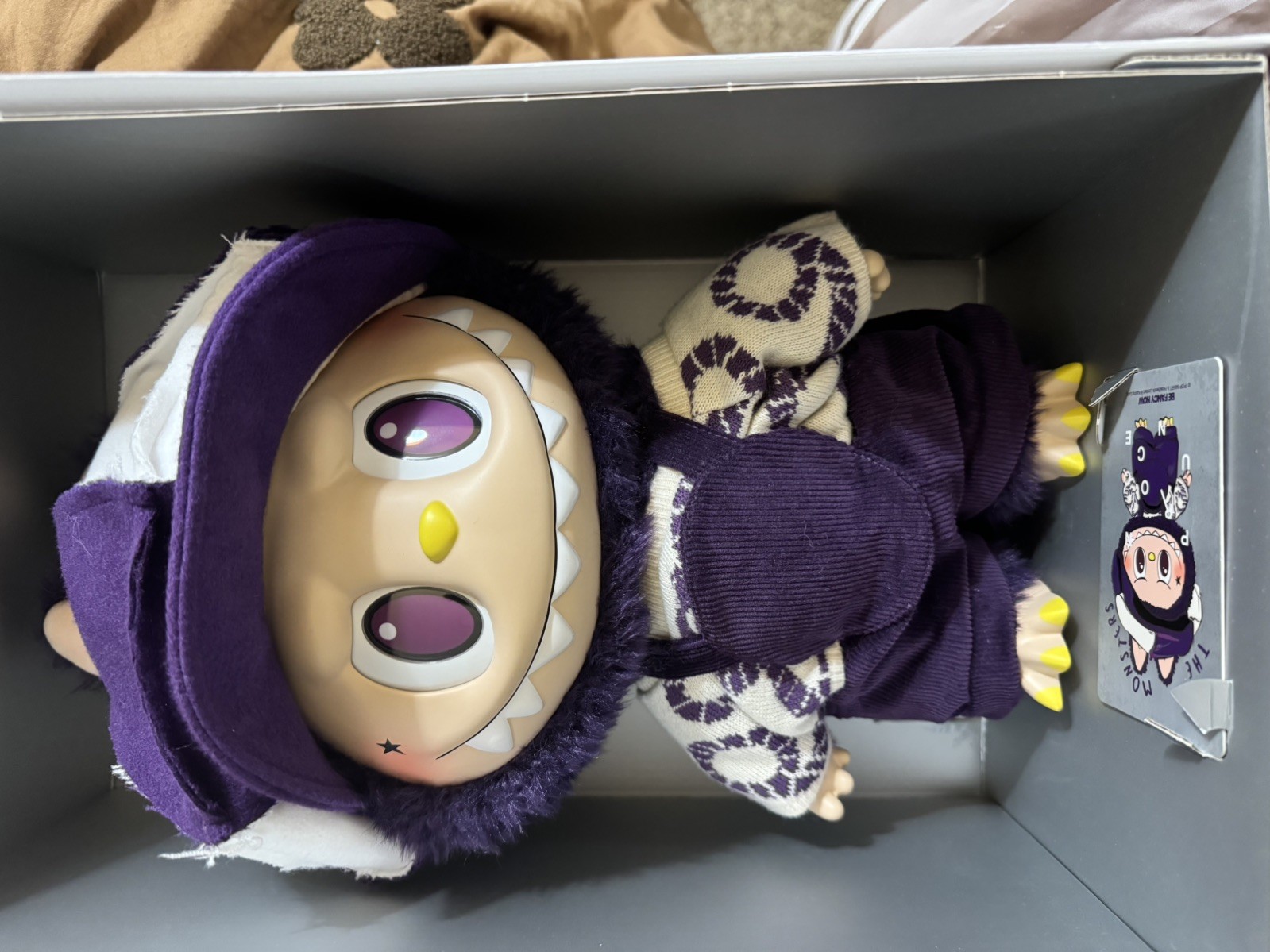 Popmart Official Labubu x Pronounce be Fancy Now Vinyl Plush Doll