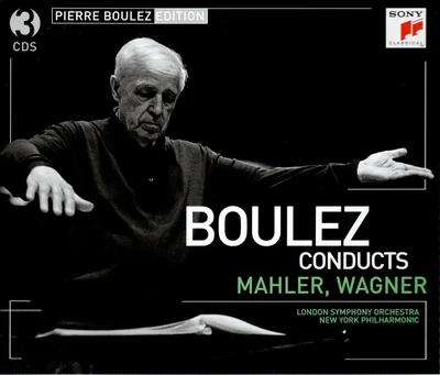 3 CDs BOULEZ CONDUCTS MAHLER WAGNER London Symphonie Orch. | excellent (C7818) - Bild 1 von 4