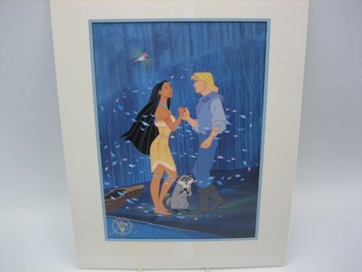 Disney Pocahontas Vintage 1995 Commemorative Lithograph 11 X 14 | eBay