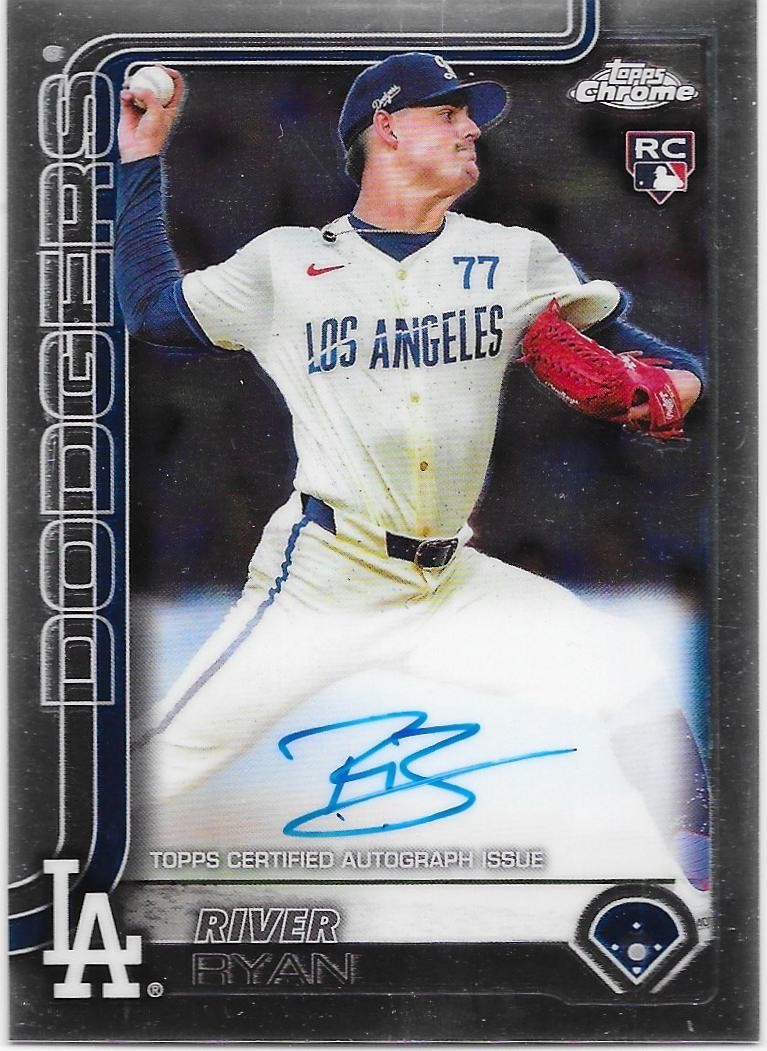 2025 Topps Chrome River Ryan Rookie Auto #RA-RR