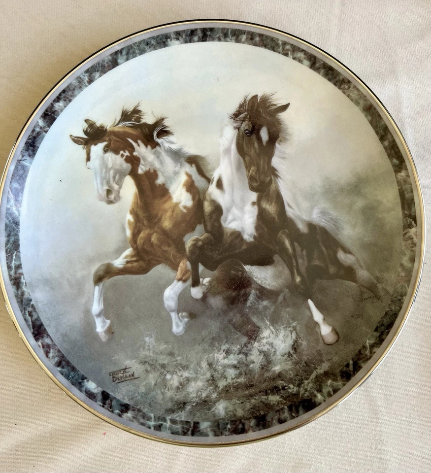 Colección Gloria Galopante de 5 por Chuck DeHann de The Bradford Exchange Foto 3 de 4