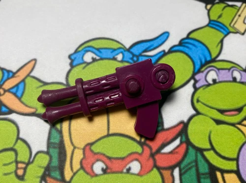 TECHNODROME SCOUT 1993 TMNT Vintage Vehicle Part Accessories REAR GUN F11 904B