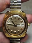 Vintage Timex Mens Wrist Watch Automatic 46961 03374 Water Resistant - Running