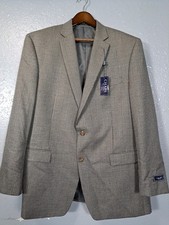 NWT Chaps Ralph Lauren Classic-Fit Performance Series Blazer Suit Men's Size 46L