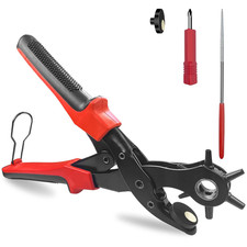 2-4.5 Mm Pinza Fustellatrice Con 6 Fori Intercambiabili Rotondo, Buchi Cintura A