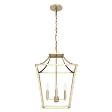 Alturas Gold Four Light Pendant from the Laurel Ridge Collection