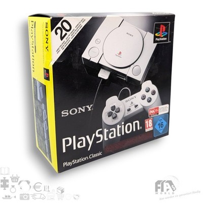 Sony PlayStation Classic Mini PS1 mit 20 Spielen Game Spiel Konsole Neuwertig