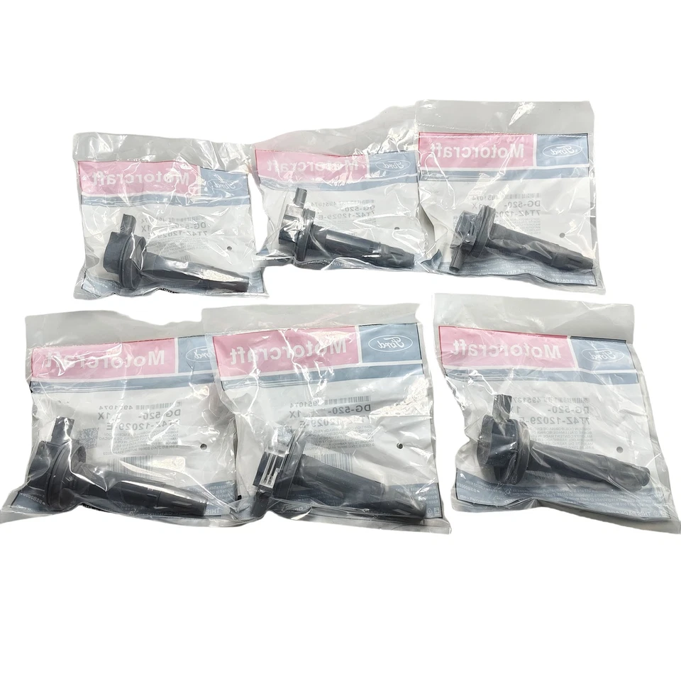 6PCS NEW Ignition Coil DG520 + 6P Spark Plug SP520 For 2010-14 Edge 3.7L UF553 Foto 4 de 4