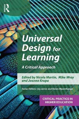 Universal Design for Learning, Nicola Martin,  Pap