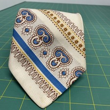 Vintage Sears The Mens Store Neck Tie Salute 70s Style Rare Retro