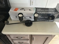 Hampton Bay 4-Light Directional Track Lighting Kit w/ 4 GU10 Bulbs Included.