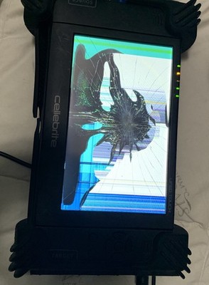 Celle Brite UFED Touch Digital Forensics Data Extraction Device CRACKED SCREEN