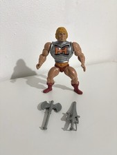 Battle Armor He-Man 100% Complete Basics Vintage Original Heman MOTU