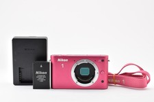 Nikon 1 J2 Mirrorless Camera Pink Body Used Excellent 5 Rare From Japan