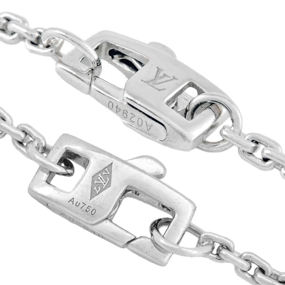 LOUIS VUITTON Idylle Blossom LV Bracelet with Diamonds Q95581 K18WG Women's - Image 4 of 4