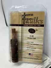 Faulk's Game Call Co. C-50 Crow Call Walnut Brown Hand Tuned NIP