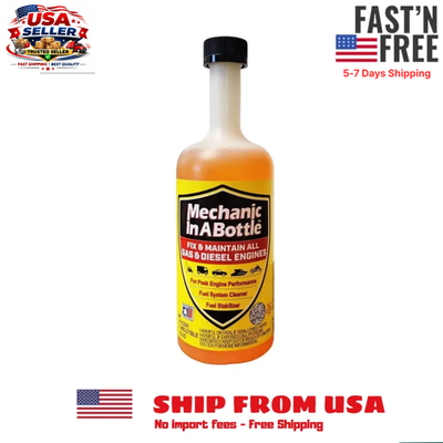 #ad Mechanic in a Bottle Gas And Diesel Fuel Treatment 16 Oz. $9.98