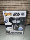 Funko Pop! Star Wars - Clone Trooper (Phase 1) - (Funko Shop) #689 W/Protector