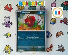 Carte pokemon Venipatte Venipede BLK 54/86 REVERSE POKEBALL FR